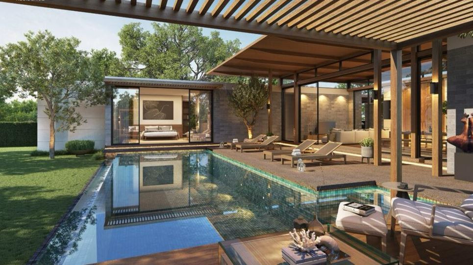 Brand New 4 Bed 4 Bath Luxury Pool villa near Laguna Beach Phuket in Boat Avenue Residences-1