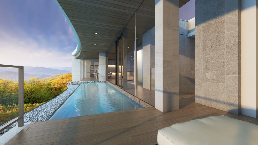 New 3 & 4 Bedroom Pool Villas with Panoramic Mountain Views for Sale in Bang Tao-5