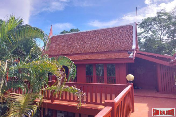 Three-Bedroom Thai-Style House in Ao Makham-22