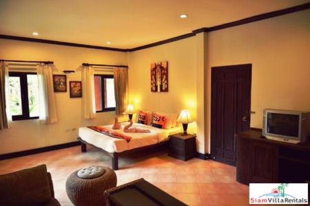 Rustic and Elegant Two-Bedroom Villa For Rent in Maenam-2