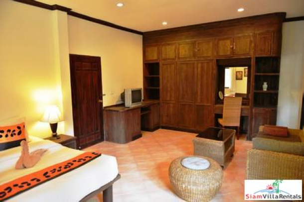 Rustic and Elegant Two-Bedroom Villa For Rent in Maenam-3