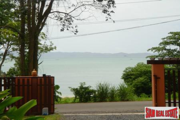 Beautiful Three Bed Sea View Thai Country Stlye House with Large Gardens at Koh Sirey-2