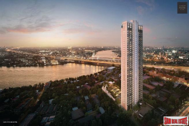 New Launch of High-Rise Residential Condo on the Banks of The Chao Phraya River-1