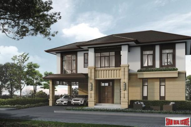 Four Bedroom Two Storey Detached Houses Lakeside in Samut Sakhon-5