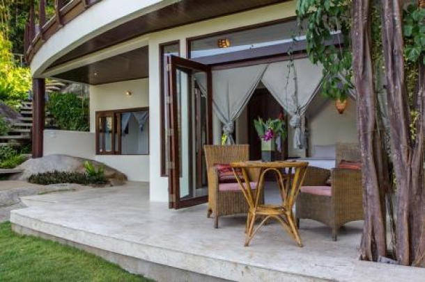 KOH SAMUI VILLA FOR SALE WITH SPECTACULAR VIEWS & NATURAL SURROUNDINGS  S901-11