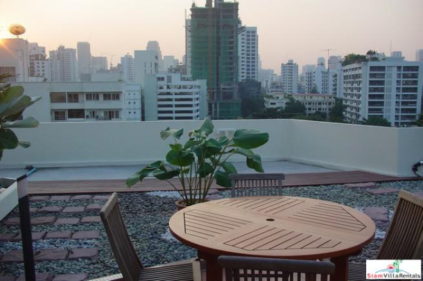 Prime Mansion | Unique Three Bedroom Penthouse with Private Rooftop Garden in Phrom Phong-1