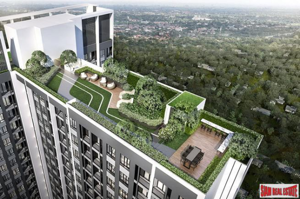 New Value High-Rise Condo by Leading Thai Developer at Srinakarin Road, next to New MRT Si La Salle - One Bed Units-5