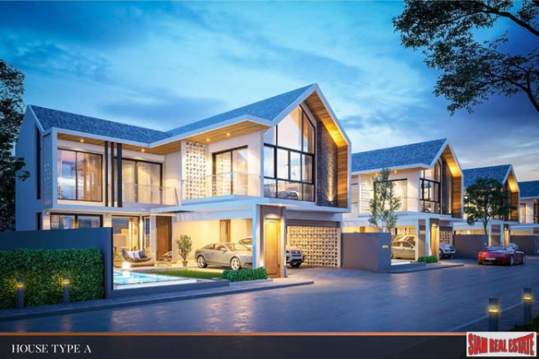 New Two Storey Four Bedroom House Development in Huai Yai, Pattaya-3