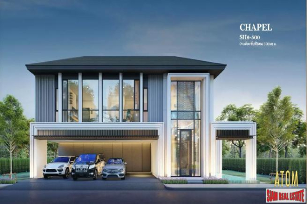 Exclusive Luxury Pool Villa Development with English Architecture at Bangna Rama 9 - 4 Bed Units-4