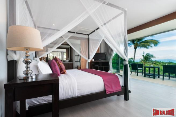 Thai Regal Modern Luxury 6 Bed Sea View Villa at Bophut Hills, Koh Samui-16
