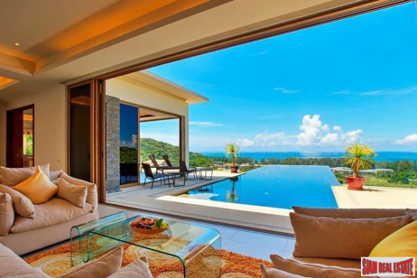 Exclusive 2,3 & 4 Bedroom Sea View Pool Villas for Sale in Nai Thon-1
