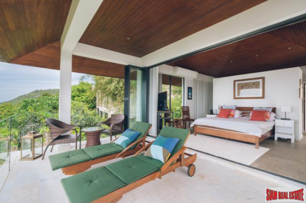 Magnificent 6 Bed Villa Set in the Hillside at Bang Por, Koh Samui-13