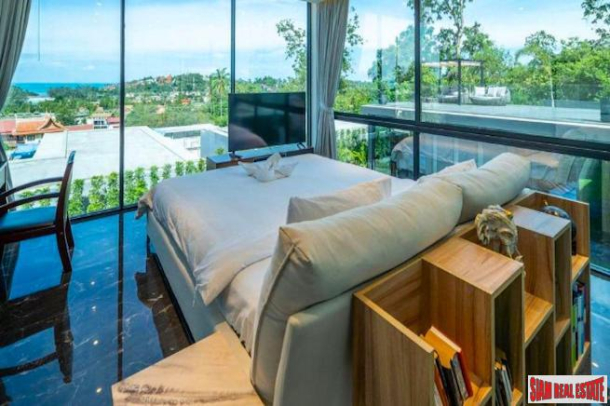 Ultra Modern Three Bedroom Sea View Pool Villa for Sale Near Choeng Mon Beach-14