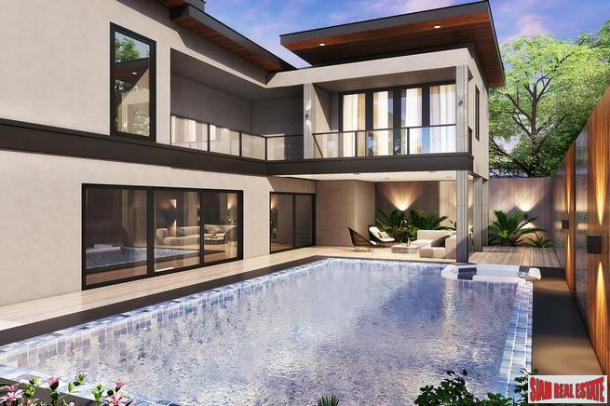 New Secure Estate of 3-5 Bed Pool Villas Nearing Completion in Excellent Location at Jomtien, Pattaya City - 4-5 Bed Units-27