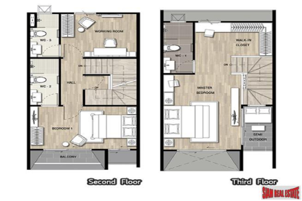 Arden Pattanakarn | Stunning 3 Bedroom Condo for Rent Near On Nut-9