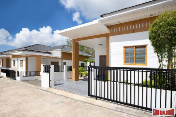 New Japanese Style Three Bedroom House for Rent in Thalang-2