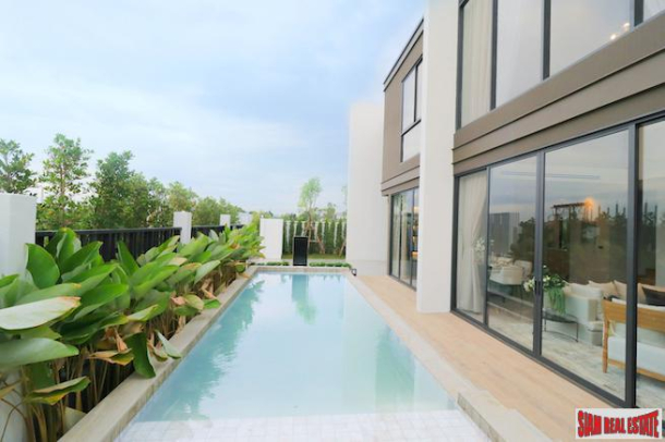 New Spacious  Two Storey Four Bedroom Pool Villas for Sale in Pattaya-3