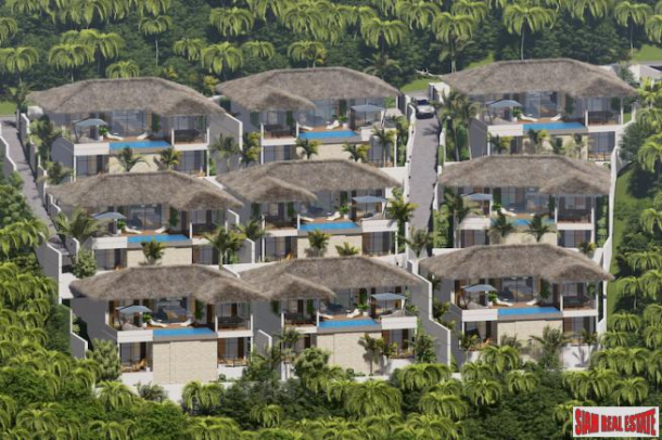 Villas Lamai Koh Samui | New Development of 3 Bed Contemporary Pool Villas with Sea Views at Lamai-3