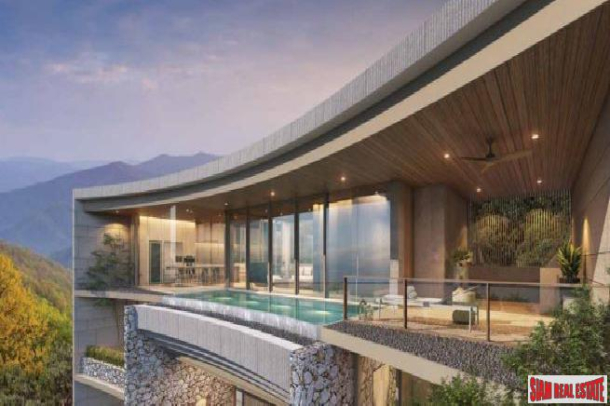 New 3 & 4 Bedroom Pool Villas with Panoramic Mountain Views for Sale in Bang Tao-1