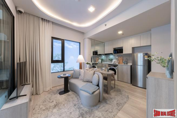 New High-Rise Condo Community with Excellent Facilities and Fully Furnished at Ratchada-Rama 9 - 2 Bed  Plus Units-11