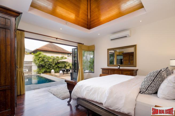 Modern 3 Bedroom Thai-Bali Pool Villa for Sale in the Suksan Area, Rawai-4